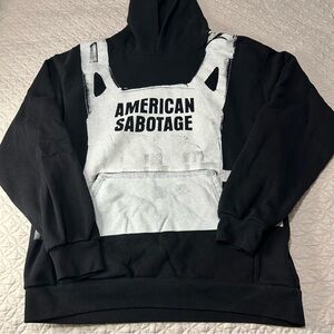 ASAP Rocky x AWGE American Sabotage "Don't Be Dumb" graphic hoodie